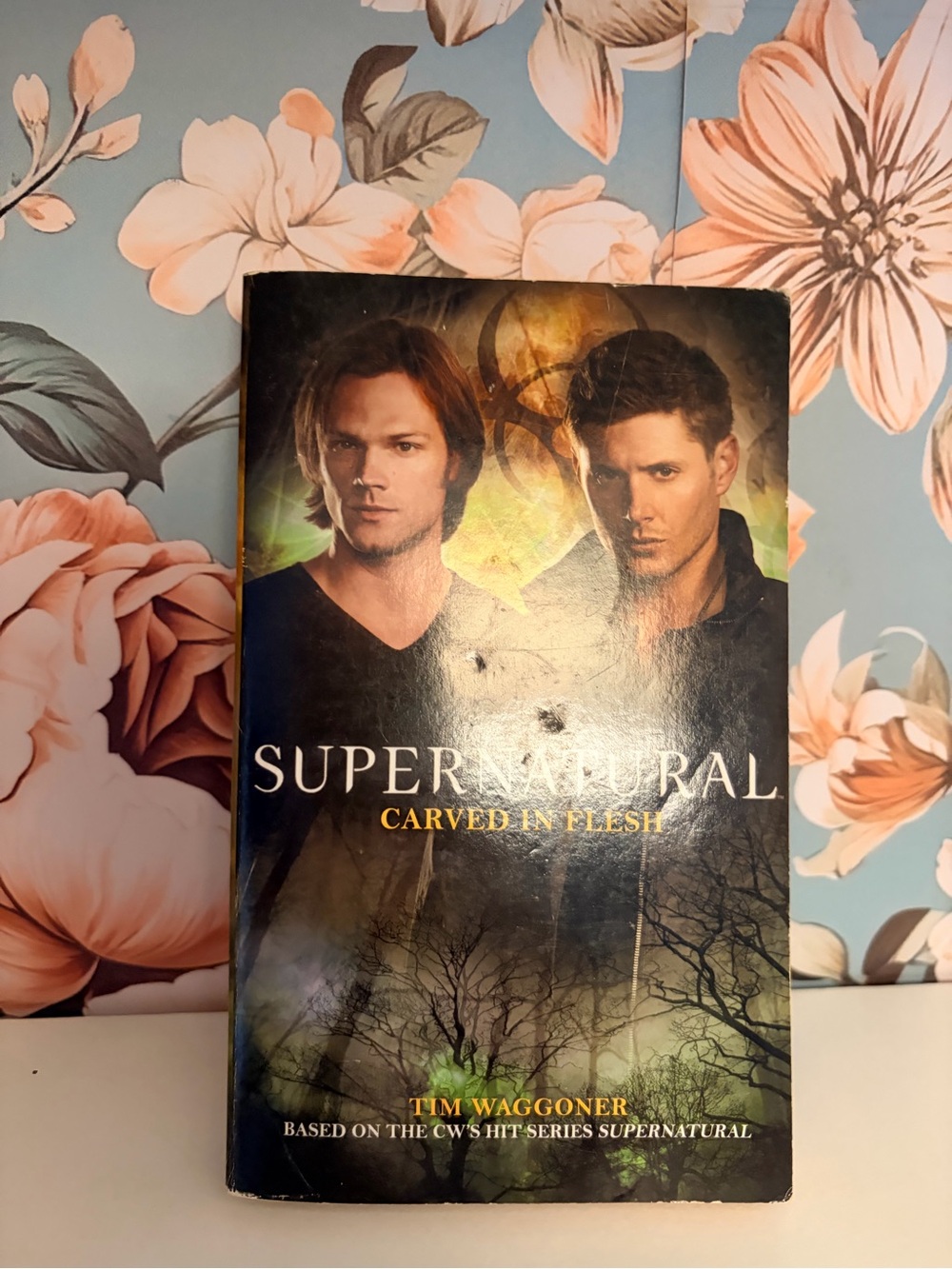 Supernatural Carved in Flesh Tim Waggoner Sam Dean Winchester TV Tie-In Novel
